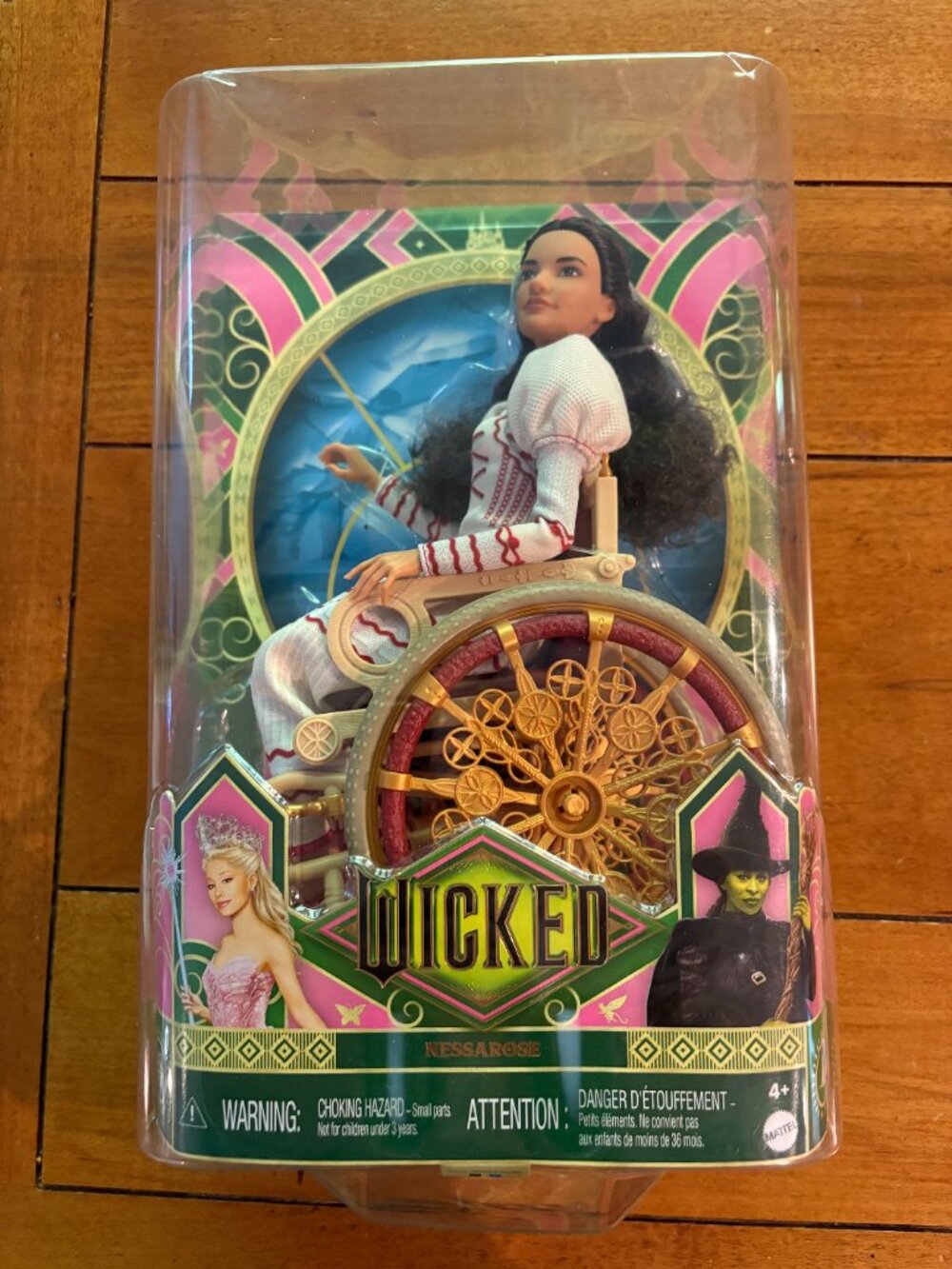NEW!! Wicked Nessarose by MATTEL - Fashion Doll With Removable Accessories